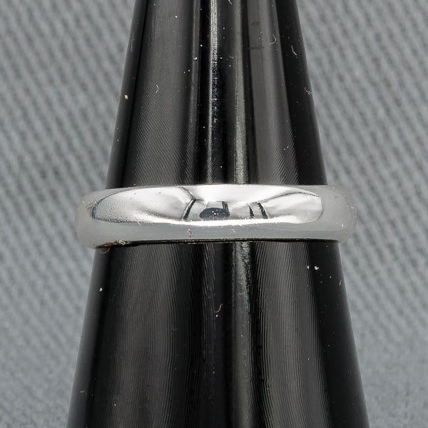 Sterling silver 4mm band