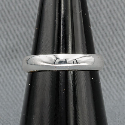 Sterling silver 4mm band