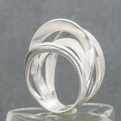 Sterling silver ring in various dimensions