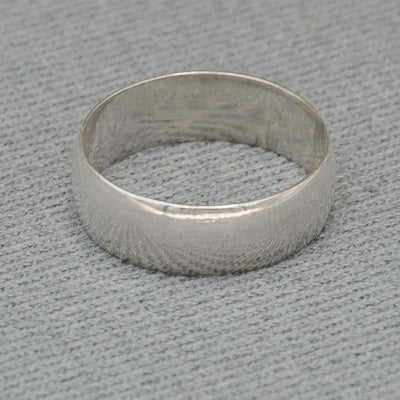 Sterling silver ring 5 mm