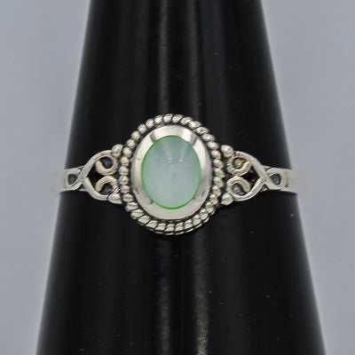 Sterling silver MOP set in a vintage setting