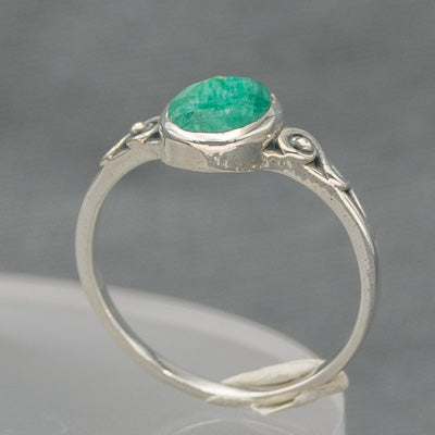 Sterling silver with emerald or labradorite