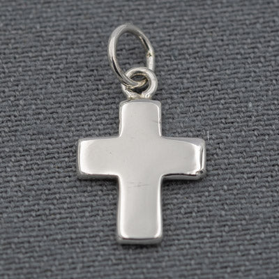 Solid Sterling Silver Cross Pendant