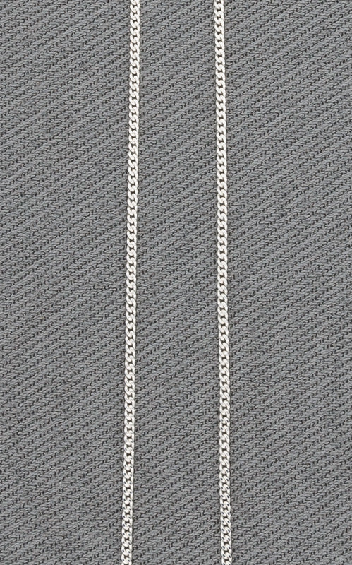  Sterling Silver 50 CD Chain 2mm – Medium Length Silver Chain for Pendants
