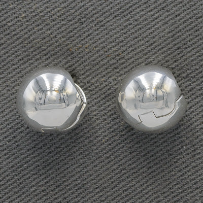 Sterling silver ball huggy earring - Silvertree Jewelry #
