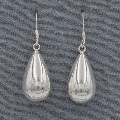 Sterling Silver Medium Teardrop Earrings - Silvertree Jewelry #