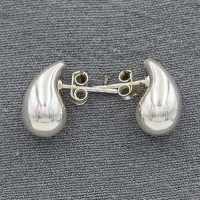 Sterling silver small waterdrop earring - Silvertree Jewelry #