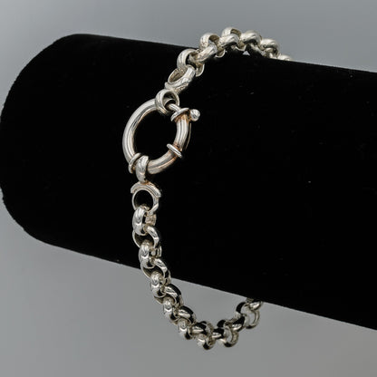 Sterling silver HVR4 bracelet