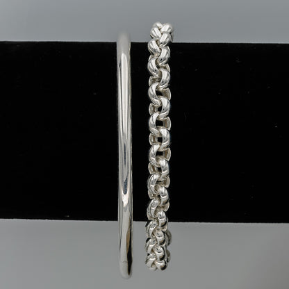 Sterling silver HVR4 bracelet