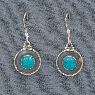 Turquois set in sterling silver