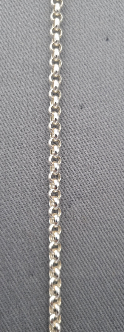 Sterling silver HVR 14  Belcher chain