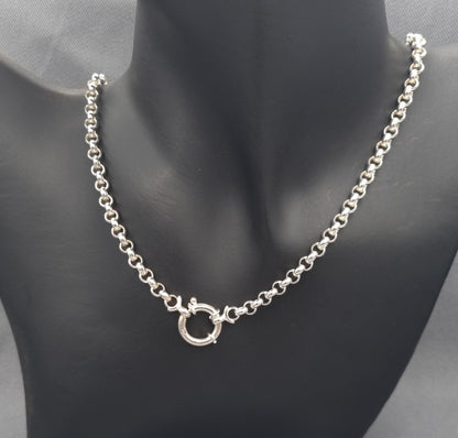 Sterling silver HVR 14  Belcher chain