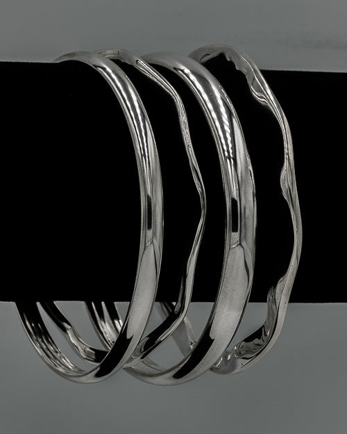 Bold Curved bangle