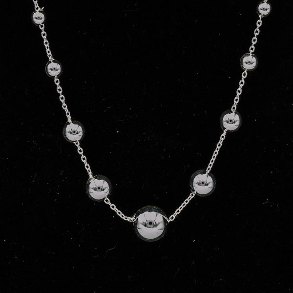 Chain with silver balls