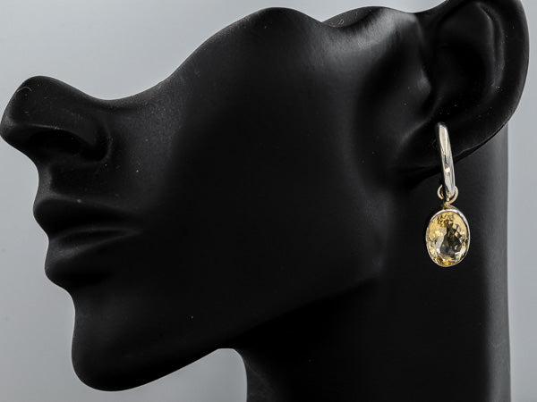 Citrine pretty woman earring