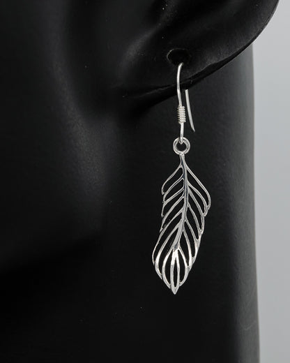 Sterling silver Leave danglings