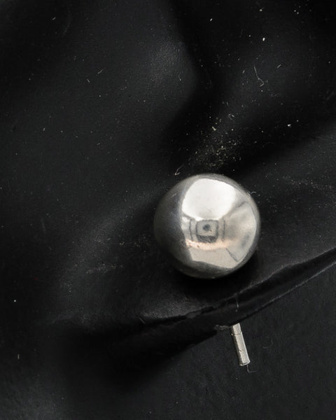 Sterling silver stud 8 mm
