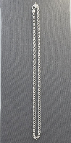 sterling silver belcher chain