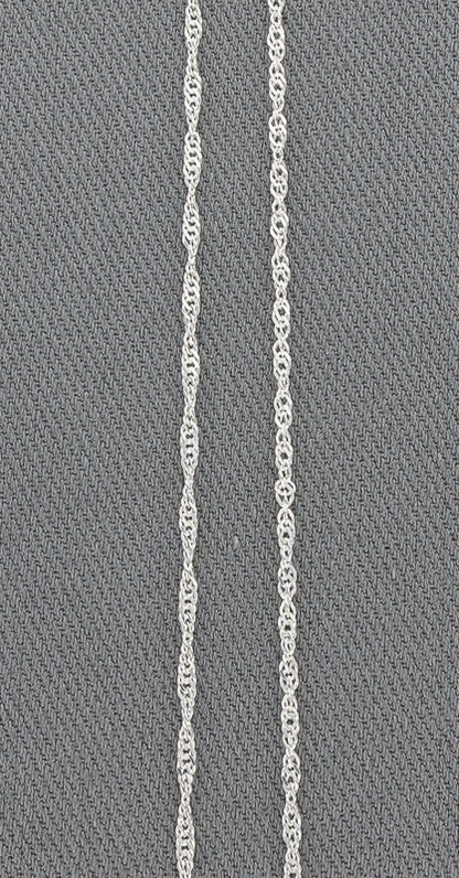 Sterling silver Singapore chain