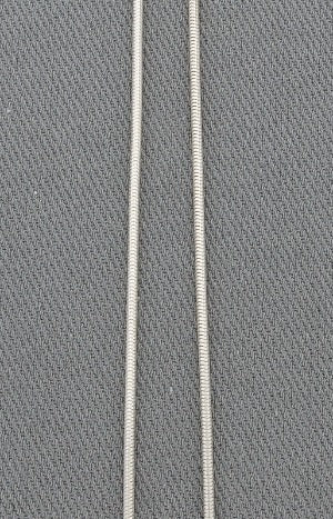 1.4mm Sterling Silver Snake Chain Necklace – Delicate Minimalist Silver Chain - Silvertree Jewelry #
