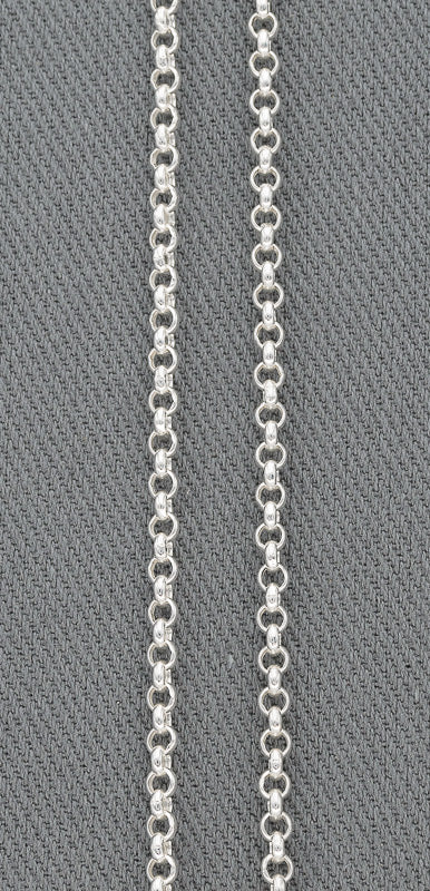 3mm Sterling Silver Rolo Chain Necklace - Silvertree Jewelry #