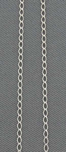 Sterling silver curb chain
