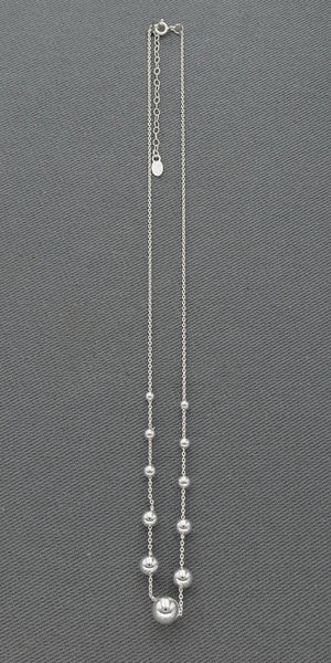 Chain with silver balls