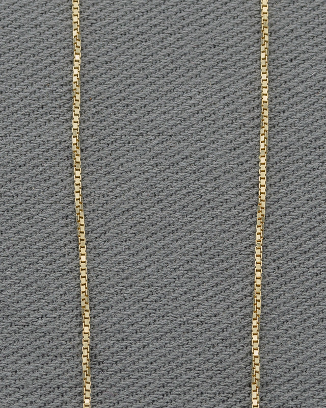 Gold plated box chain