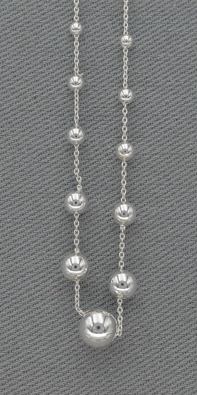 Chain with silver balls