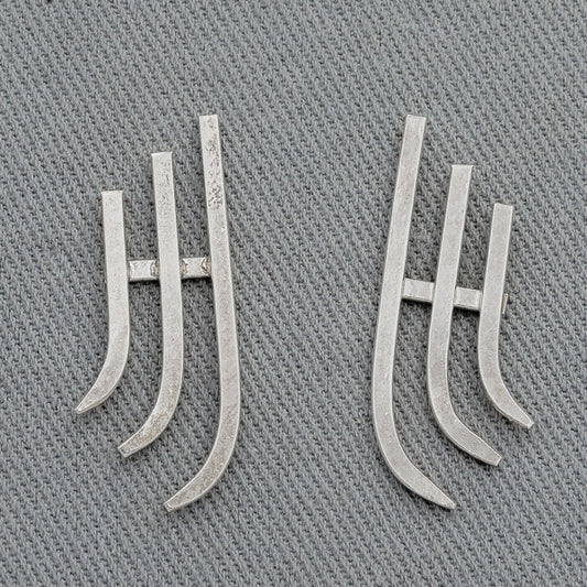 Curved bars - Silvertree Jewelry #