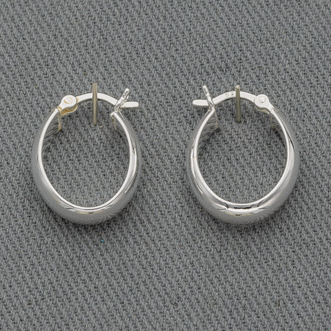 Small Oval hoops
