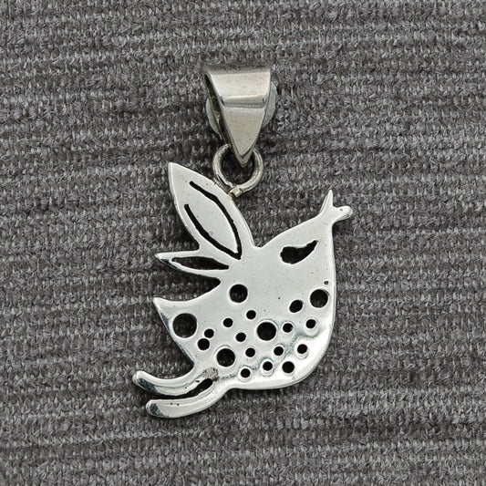 Flying pig pendant - Silvertree Jewelry #