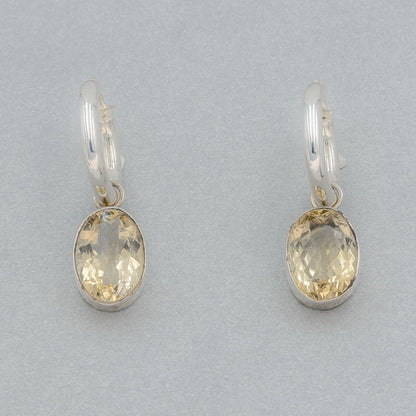 Citrine pretty woman earring