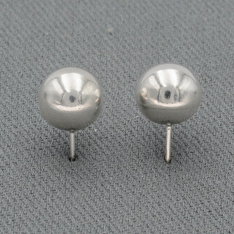 sterling silver ball studs